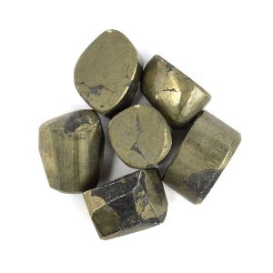 Pyrite High Grade Tumble Stone