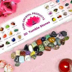 30 Chakra Tumble Stones Kit
