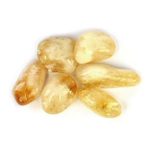 Brazilian Honey Citrine Tumble Stone