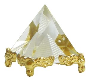 Vastu/Feng Shui Glass Crystal Pyramid for Positive Energy and Vastu Correction