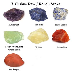 7 Chakra Raw / Rough Stone Kit