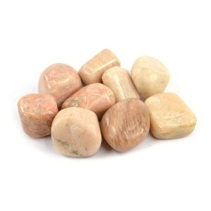 Peach Moonstone Tumble Stone