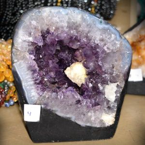 Natural Amethyst Geode Cluster (Weight 2.9 kg Approx)