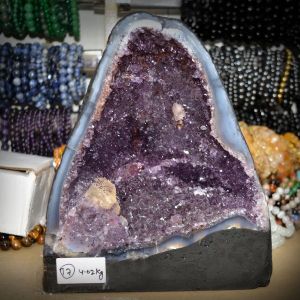Natural Amethyst Geode Cluster (Weight 4.02 kg Approx)