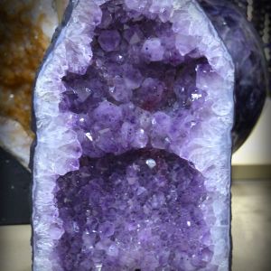 Natural Amethyst Geode Cluster (Weight 3.8 KG Approx)