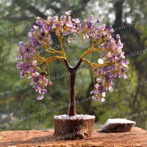 Amethyst Natural Chips 300 Beads Tree