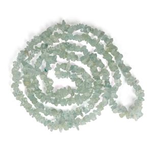 Aquamarine Chip Mala / Necklace