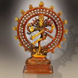 Brass Lord Natraj Big Size Antique Lord Statue-Antique Collectible Figurine