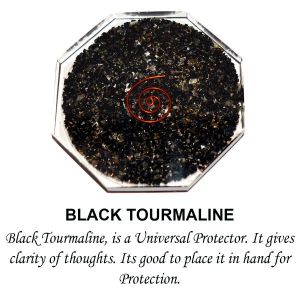 Black Tourmaline Orgonite & Orgone  Coaster