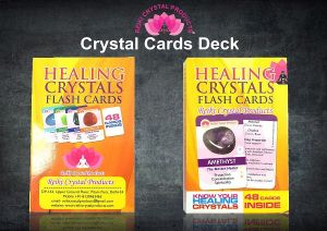Crystal Healing Cards Deck Pack of 48 Cards 