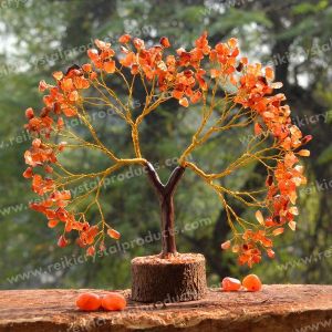 Carnelian Natural Chips 300 Beads Tree