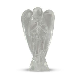 Clear Quartz Crystal Angel Charged By Reiki Grand Master