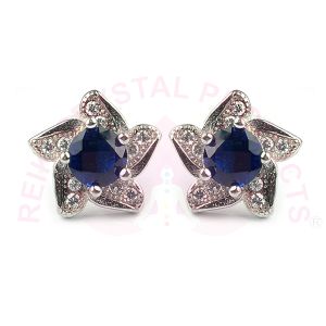 Dark Blue Color Stud/Earring for Women Girls