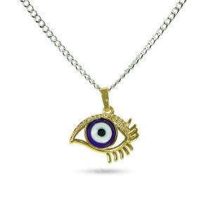 Evil Eye Pendant ( Size: 1.5 cm Approx. ) New Golden Design-1