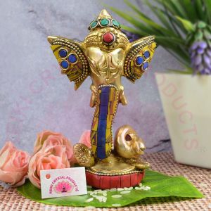 Brass Ganesh Statue / Stone Ganesha Idol