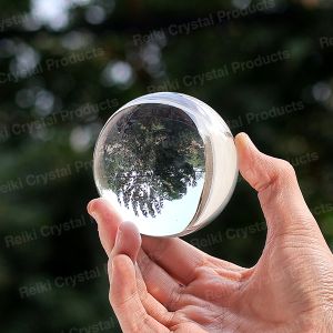 Feng Shui Crystal Glass Ball Size 80 mm