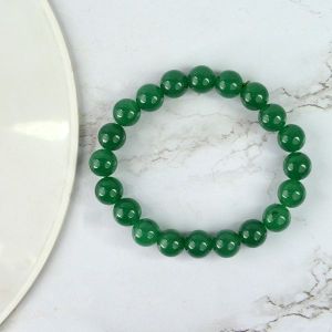 Green Aventurine 10 mm Round Bead Bracelet