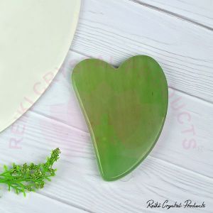 Green Jade Gua Sha Stone Scraping Massage Tool