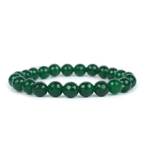 Green Onyx 8 mm Faceted Bracelet