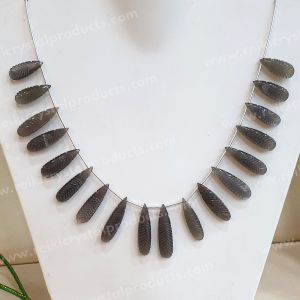 Grey Moonstone Designer Necklace