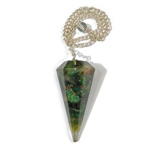 Green Jade Orgone Dowser / Pendulum