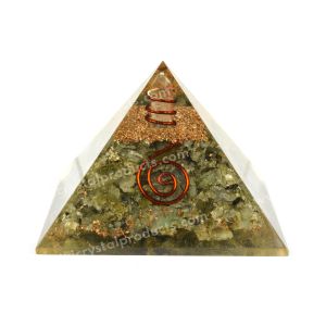 Labradorite Orgone / Orgonite Pyramid 70 mm Approx