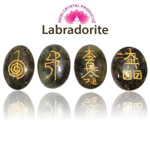 Labradorite Reiki Symbol Set 4 pcs