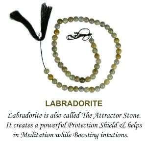 Labradorite 6 mm Round Loose Beads for Jewelery Making Bracelet, Necklace / Mala