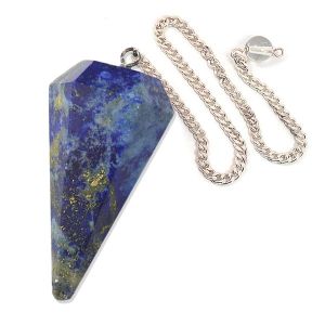 Lapis Lazuli Six Faceted Dowser / Pendulum
