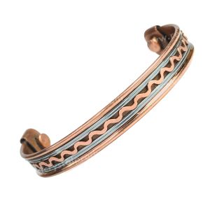 Mix Metal Free Size Adjustable Copper Kada - Bracelet Design-8