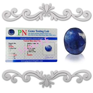 Natural Neelam - Certified Gemstone