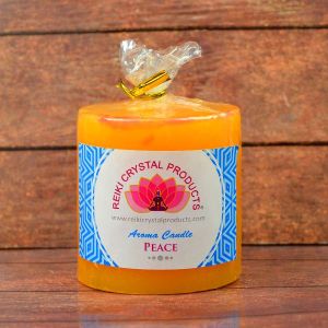 Energized Pillar Candle for Peace Purpose 