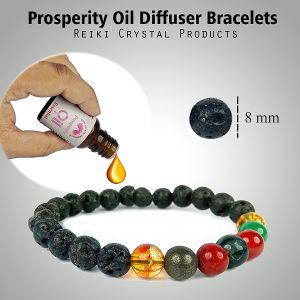  Prosperity Essential Oil - 15 ml with Aroma Therapy Bracelet