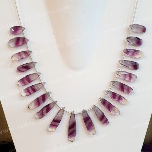 Purple Fluorite Designer Necklace