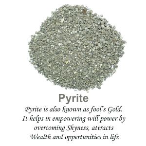 Pyrite Crystal / Stone Dust / Chura