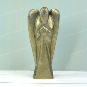 Pyrite Crystal Angel Charged By Reiki Grand Master