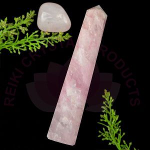 Rose Quartz Crystal Pencil / Obelisks