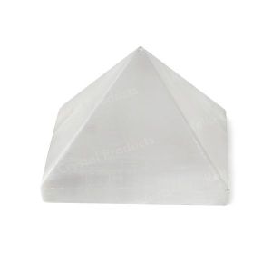 Natural Selenite Crystal Pyramid 45-50mm