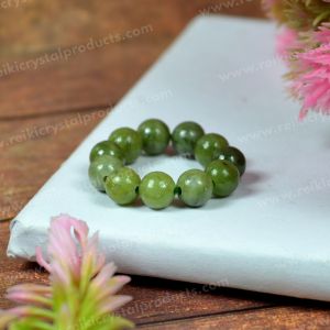 Serpentine Stone Beads Ring