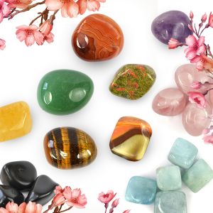 Natural Single Crystal Tumble Stone for Reiki Healing and Crystal Healing Tumble Stones Pack of 1 pc