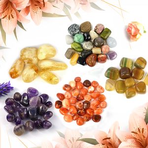 Reiki Crystal Products Natural Single Crystal Tumble Stones Pack of 1 pc