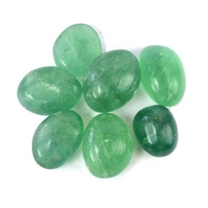 Green Fluorite Superior Tumble Stone
