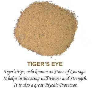 Tiger Eye Crystal / Stone Dust / Chura