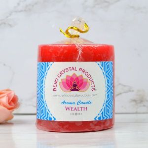 Energized Pillar Candle for Wealth Purpose