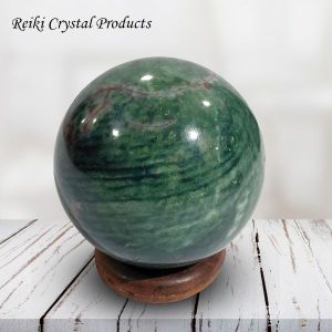 Bloodstone Ball / Sphere for Reiki Healing / Grid and Vastu Correction