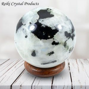 Rainbow Moonstone Ball / Sphere Ball / Sphere for Reiki Healing / Grid and Vastu Correction