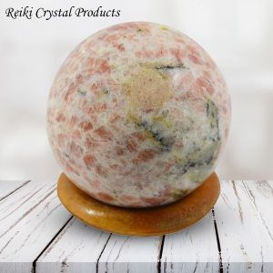Sunstone Ball / Sphere for Reiki Healing / Grid and Vastu Correction
