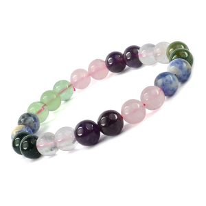Education Energized Customized 8 mm Bead Bracelet Charged by Reiki Grand Master