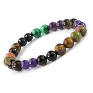 Protection 8 mm Bead Bracelet Charged by Reiki Grand Master