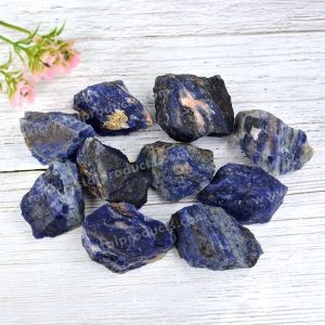 Sodalite Raw / Rough Stone Pack of 10 Pc